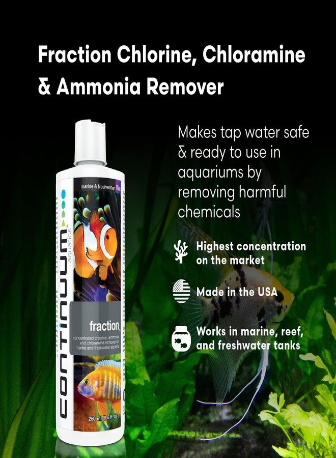 Continuum Aquatics Fraction Water Conditioner for Freshwater & Marine Aquariums - Removes Ammonia, Chlorine & Chloramines - Supports Aquarium Balance - Advanced Water Treatment, 2L - Image 2